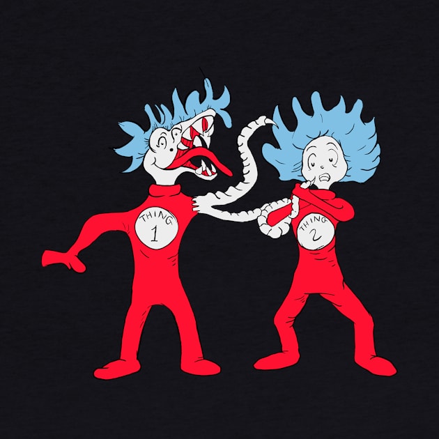 John Carpenter's Thing 1 and Thing 2 by StudioBlueFox